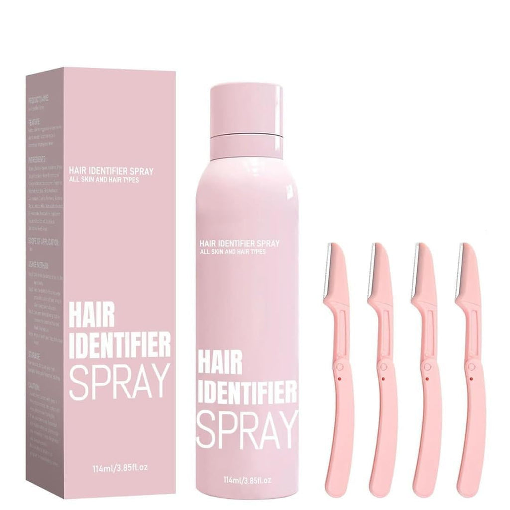 Spray para identificar vello facial